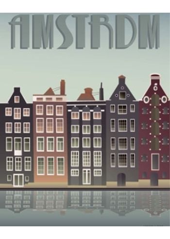 ViSSEVASSE - Poster - Amsterdam - Canal Houses
