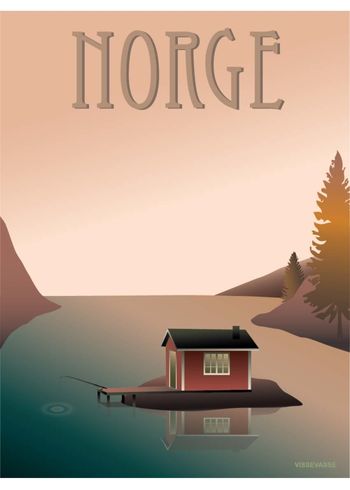 ViSSEVASSE - Poster - Norway - Fishermans Cottage - Norway - Fishermans Cottage