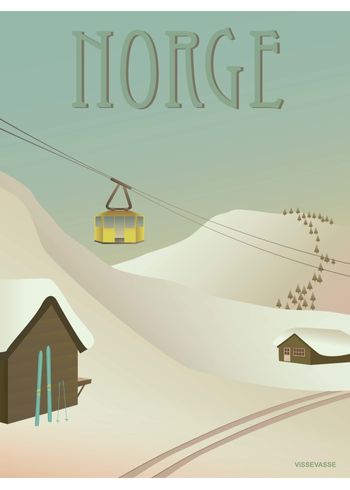 ViSSEVASSE - Poster - Norway - Snow - Norway - Snow