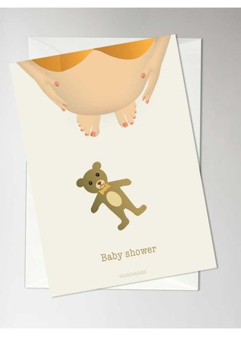 ViSSEVASSE - Poster - Baby Shower - kort - Baby Shower - kort