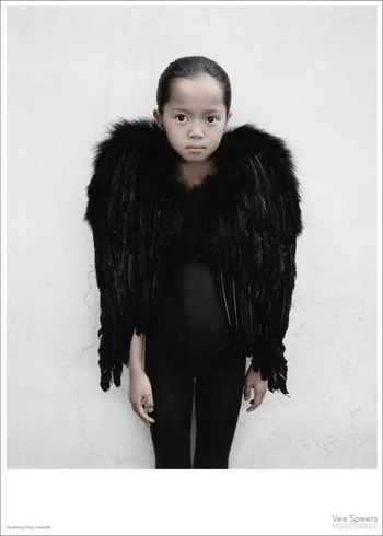 ViSSEVASSE - Poster - Vee Speers - The Birthday Party Series - The girl in black / Untitled #3