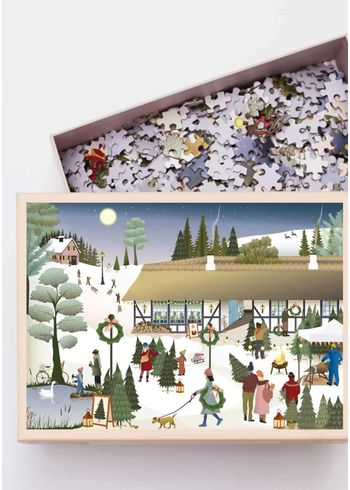 ViSSEVASSE - Jeu de puzzle - CHRISTMAS TREE FARM - puzzle 1000 pcs - Christmas