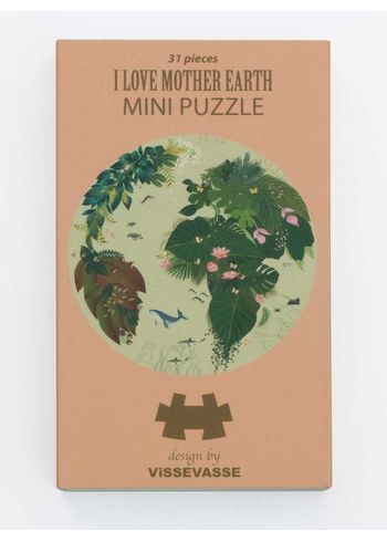 ViSSEVASSE - Puslespil - Minipuzzle - I Love Mother Earth