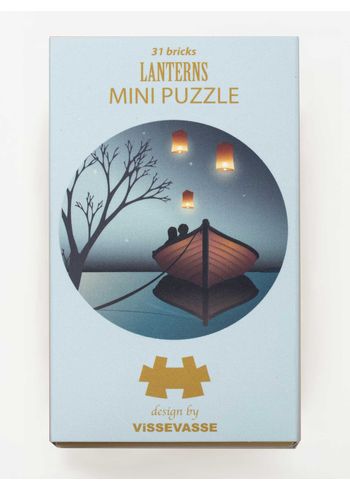 ViSSEVASSE - Jeu de puzzle - Minipuzzle - Lanterns