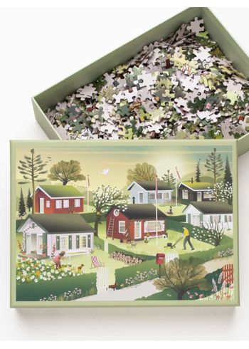ViSSEVASSE - Puzzles - SMALL HOUSES - puzzle 1000 pcs - SMALL HOUSES - puzzle 1000 pcs