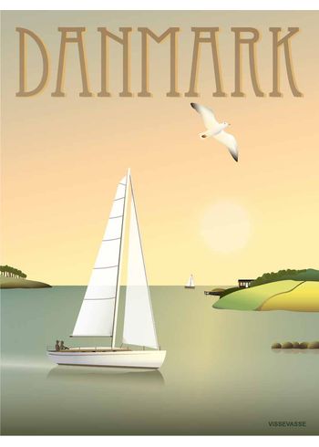ViSSEVASSE - Cartaz - Denmark - The sailboat - Poster