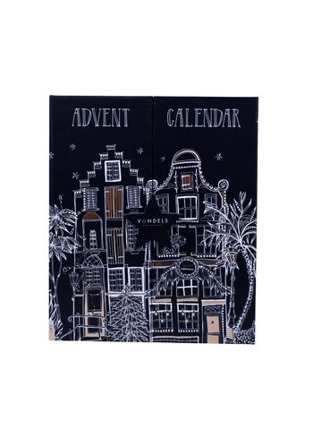 Vondels - Christmas calendar - Advent calendar w/Vondels medium ornaments - Black