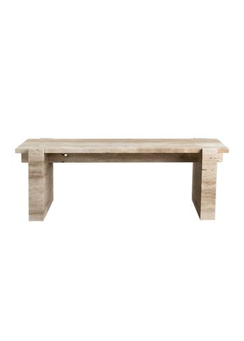 Wabi Sabi - Panchina - Linje Bench - Travertine