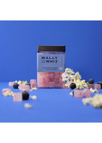 Wally and Whiz - Jelly beans - Winegum large - Hyldeblomst / Blåbær