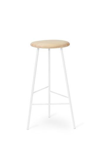 Warm Nordic - Taburete de bar - Pebble / Bar Chair - High - Ash / White
