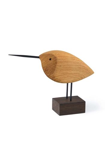 Warm Nordic - Figura - Beak Bird - Awake Snipe - Oak