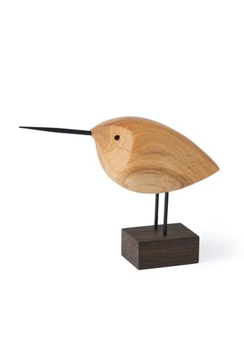 Warm Nordic - Figur - Beak Bird - Awake Snipe - Teak