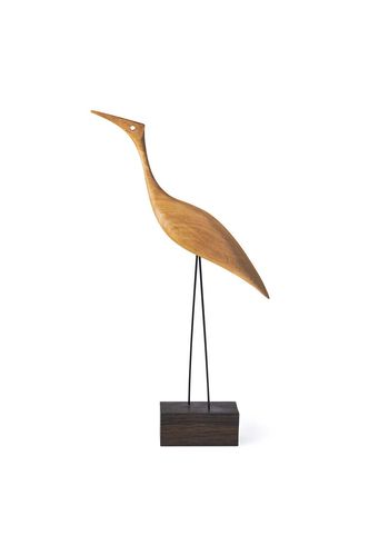 Warm Nordic - Figur - Beak Bird - Tall Heron - Oak