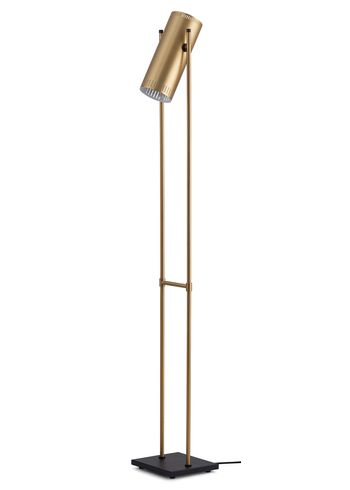 Warm Nordic - Floor Lamp - Trombone - Brass