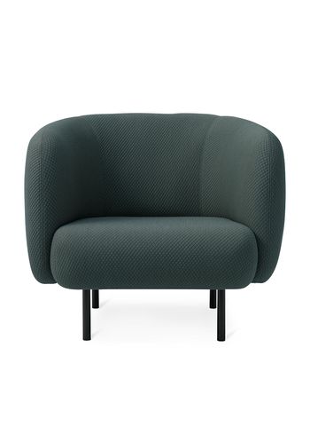Warm Nordic - Armchair - Cape Lounge Chair - Mosaic 972 (Petrol)