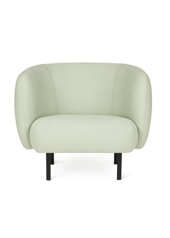 Warm Nordic - Lounge stoel - Cape Lounge Chair - Steelcut 935 (Mint)