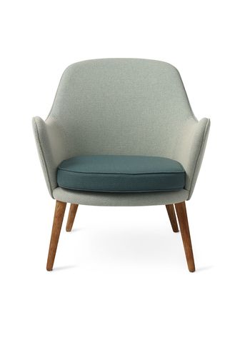 Warm Nordic - Lænestol - Dwell Chair - Merit 021 (Light Cyan) / Merit 017 (Dark Cyan)