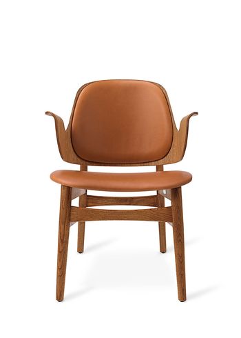 Warm Nordic - Poltrona - Gesture Lounge Chair / Teak Oiled Oak - Silk 0250 (Camel)
