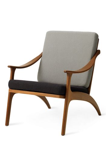 Warm Nordic - Lænestol - Lean Back Chair - Mosaic 922 (Light Sage) / Sprinkles 294 (Mocca)