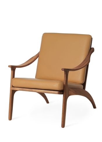 Warm Nordic - Armchair - Lean Back Chair - Soavé Leather (Nature)