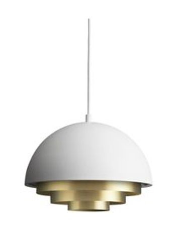 Warm Nordic - Lampe - Milieu Colour Mini - Brass/White
