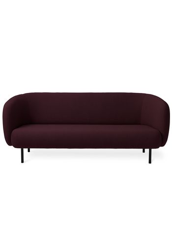 Warm Nordic - Couch - Cape Sofa - Mosaic 682 (Dark Bordeaux)
