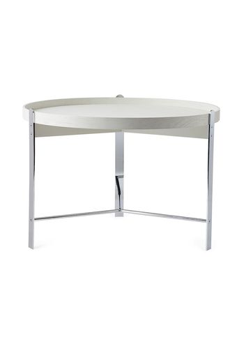 Warm Nordic - Couchtisch - Compose Table - Large - Warm White Oak / Chrome