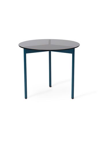 Warm Nordic - Coffee table - From Above Table - Small - Smoke Grey / Ocean Blue