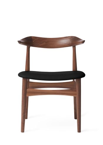 Warm Nordic - Krzesło - Cow Horn Chair - Prescott 207 (Black)