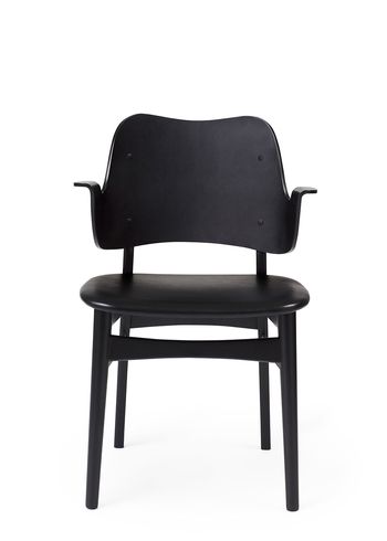 Warm Nordic - Stuhl - Gesture Chair / Black Lacquered Oak - Prescott 207 (Black)