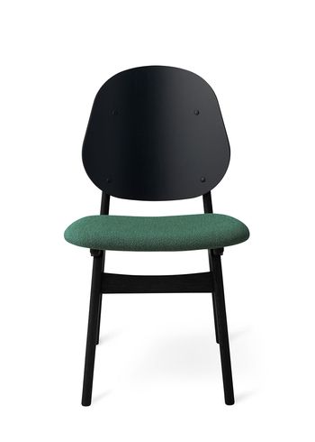 Warm Nordic - Chair - Noble Chair / Black Lacquered Oak - Merit 017 (Dark Cyan)