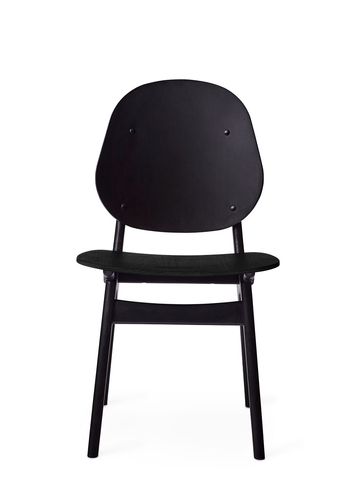 Warm Nordic - Stuhl - Noble Chair / Black Lacquered Oak - Solid Oak