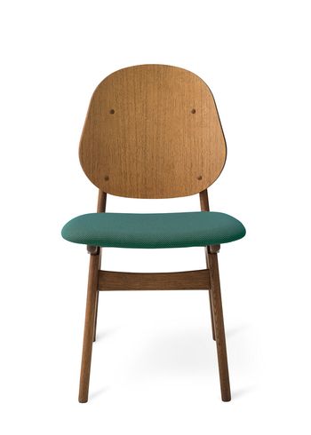 Warm Nordic - Chair - Noble Chair / Teak Oiled Oak - Merit 017 (Dark Cyan)