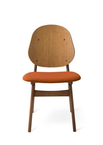 Warm Nordic - Chair - Noble Chair / Teak Oiled Oak - Merit 032 (Terracotta)