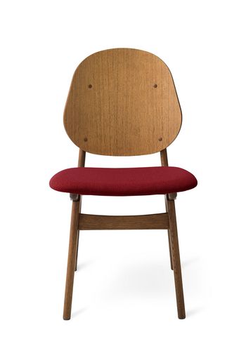 Warm Nordic - Chair - Noble Chair / Teak Oiled Oak - Merit 039 (Wine)