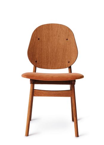 Warm Nordic - Chair - Noble Chair / Teak Oiled Oak - Ritz 8008 (Rusty Rose)