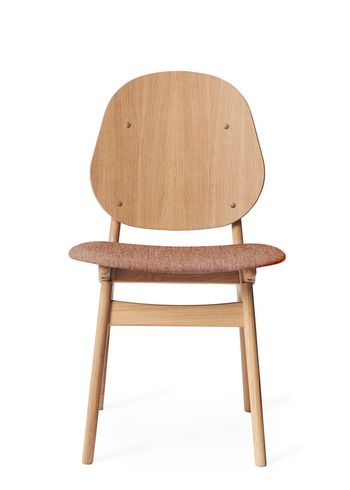 Warm Nordic - Stuhl - Noble Chair / White Oiled Oak - Canvas 614 (Pale Rose)