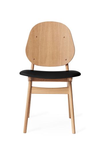Warm Nordic - Stuhl - Noble Chair / White Oiled Oak - Prescott 207 (Black)
