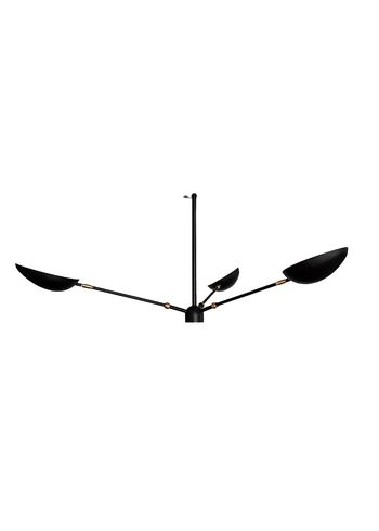 Watt & Veke - Pendule - Spoon Ceiling Pendant - Matt Black/Brass