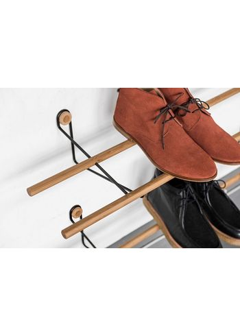 WeDoWood - Porte-chaussures - Shoe Rack - WeDoWood - Bamboo/Black Stell - Large