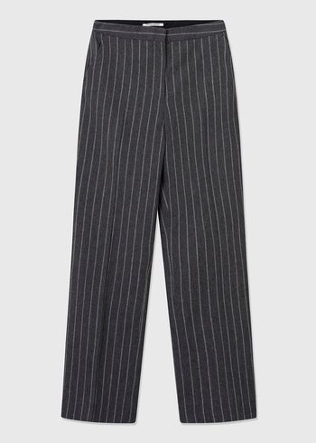 Wood Wood - Byxor - Willow Wool Trousers - Charcoal