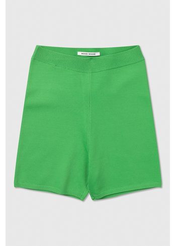 Wood Wood - Shorts - Harper Crepe Knit Shorts - Paris Green