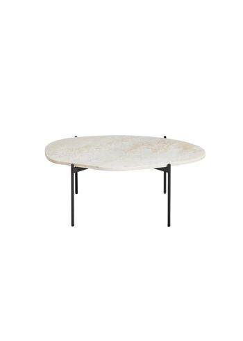 Woud - Conseil d'administration - La Terra occasional table - Ivory Travertine - Large
