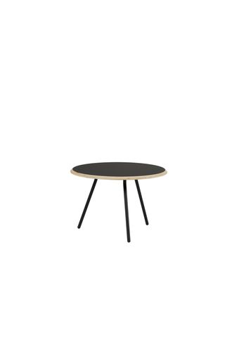 Woud - Hallitus - Soround Coffee Table - Black - Fenix Nano Laminate