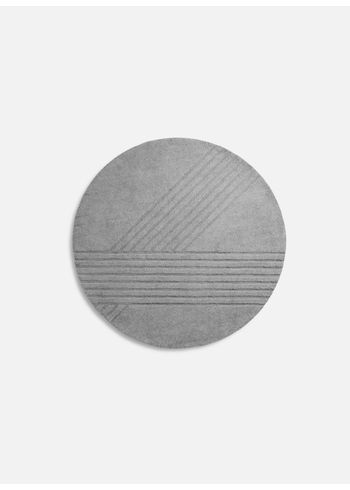 Woud - Tappeto - Kyoto Rug (round) - Grey