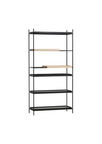 Woud - Regalbrett - Tray Shelf - Style 8 Sort & Eg - Høj