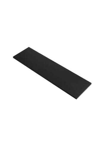 Woud - Shelf - Elevate Back Panel - Black Painted Oak Veneer - X-Large