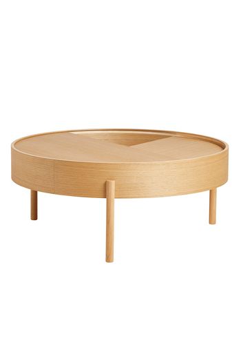 Woud - Coffee table - Arc Side and Coffee Table - Oiled Oak - Coffee Table