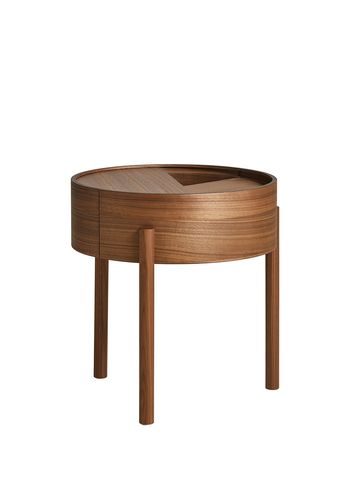 Woud - Table basse - Arc Side and Coffee Table - Walnut - Side Table