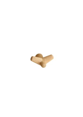 Woud - Cintres - Tail Wing Hook - Small - Oak